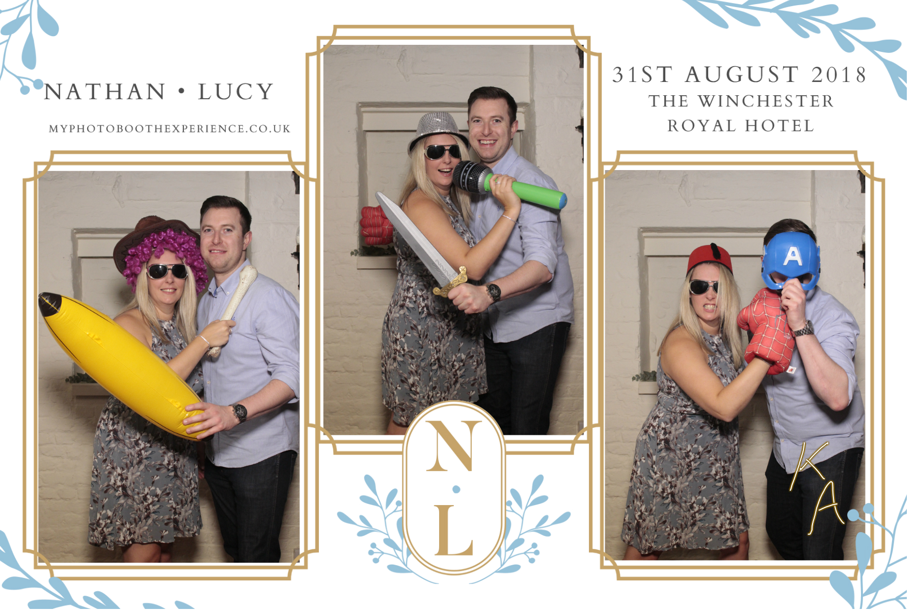 Nathan and Lucy’s wedding  | View more photos from the event at gallery.myphotoboothexperience.co.uk/u/MyPhotoBoothExperienceLtd/Nathan-and-Lucy’s-wedding
